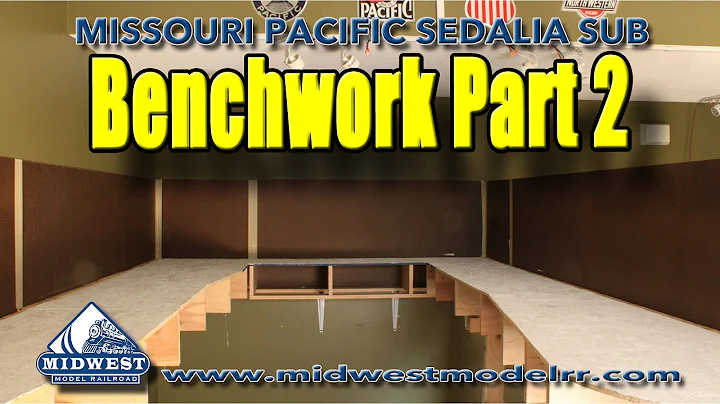 Building an N Scale Layout - Benchwork Part 2