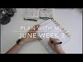 PLAN WITH ME | JUNE WEEK 3 | JamzPlanz