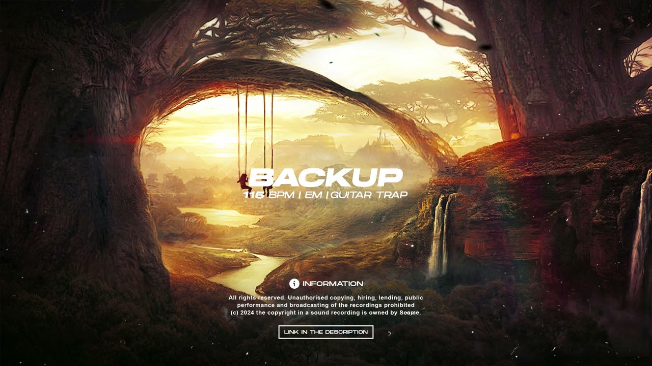 [SOLD] Lil Peep x Juice WRLD type beat - BACKUP | Sad Guitar Trap Instrumental