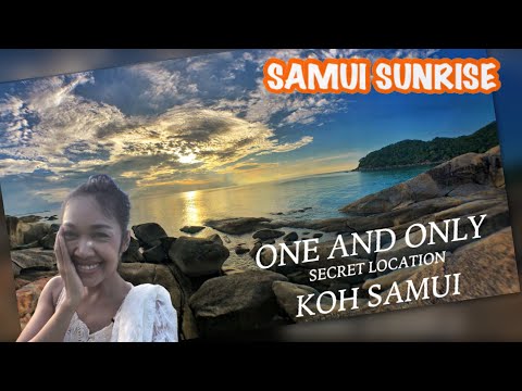Secret Location for Samui Sunrise | Best Koh Samui Sunset Location | พระอาทิตย์ขึ้นที่เกาะสมุย