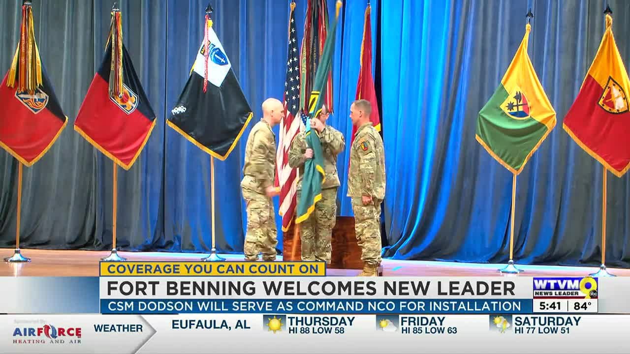 Ft Benning New Command NCO - YouTube