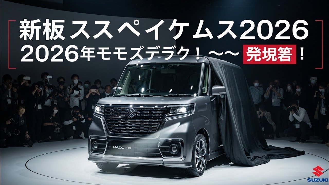 2026年 スズキ スペーシアカスタム レビュー｜究極の軽自動車！