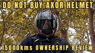 Do Not Buy Axor Apex Helmet Without Watching This 15000 Kms Ownership Review
