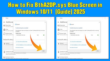 How to Fix BthA2DP sys Blue Screen in Windows 10/11 [Guide] 2025