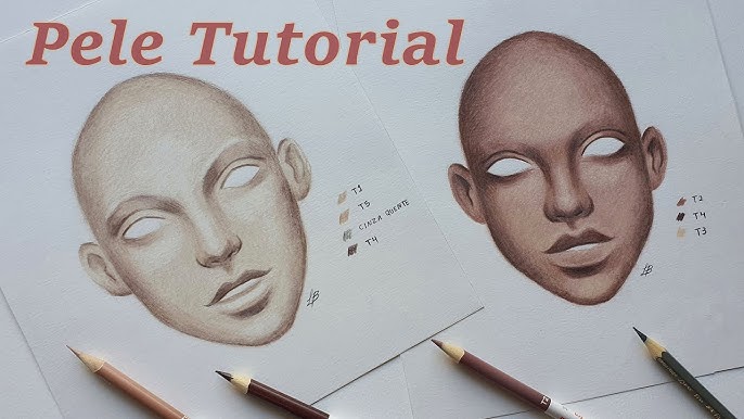 Como desenhar boca realista com lápis de cor / How to draw realistic mouth  - Tutorial 