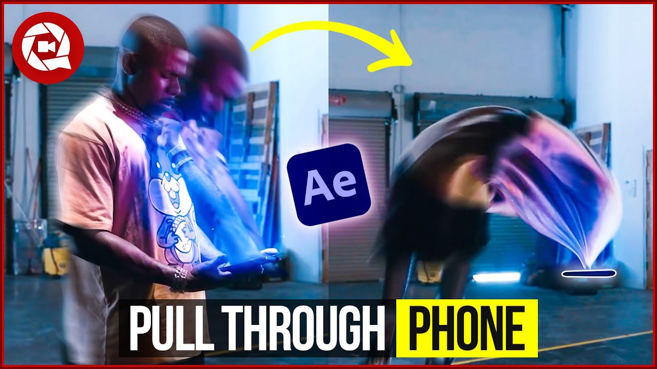 How To Get SUCKED Into Your Phone Like DaBaby (Adobe After Effects)