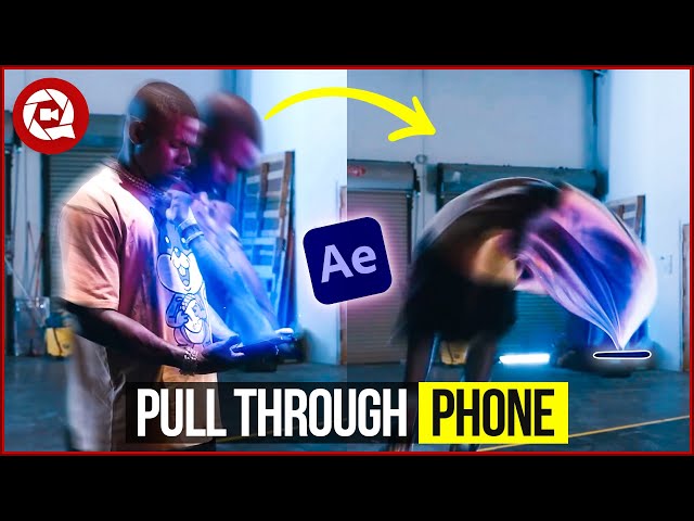 How To Get SUCKED Into Your Phone Like DaBaby (Adobe After Effects) class=
