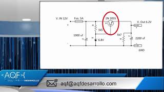 22 Estabilizar Con transistor NPN 2N3055 (15 AMPERIOS) y diodo Zener