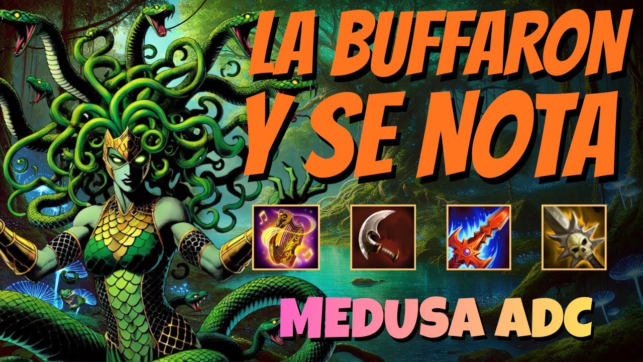 BUFFARON a MEDUSA y ahora está MUY FUERTE | Ranked Conquest Smite 2