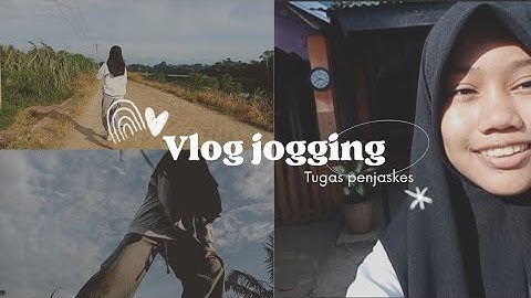 Vlog jogging~✨🌤[tugas penjaskes] #jogging #vlog