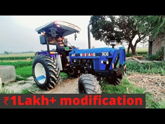 New Holland 3630| modified in haryana| front big tyres without spacers| 1lakh+ modification