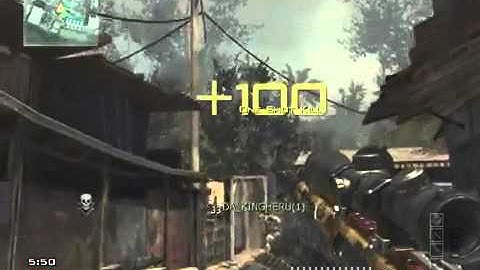 MW3: EPIC no scope on Village