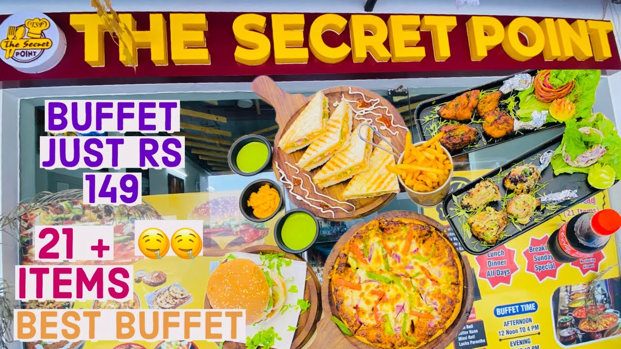 New buffet in town Rs 149 😳 cheap & best 21 + Items #buffet #food # ...