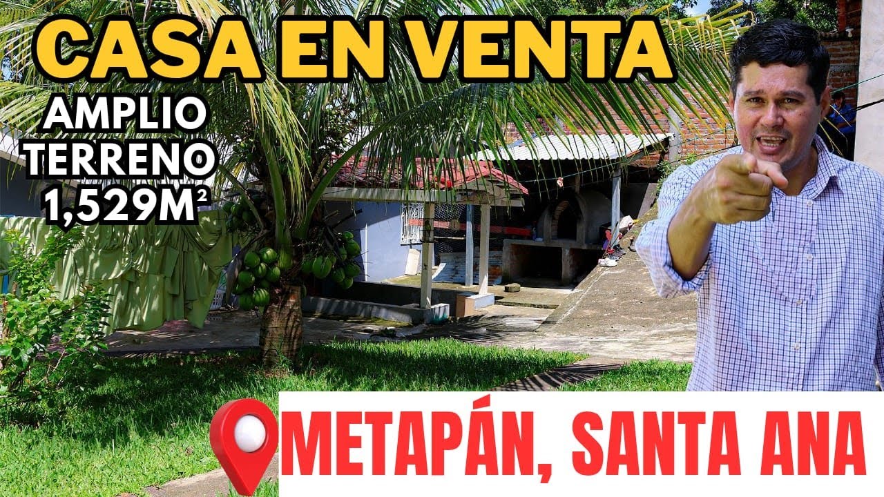 Casa en venta en Caserío Morales, Metapán, Santa Ana, El Salvador