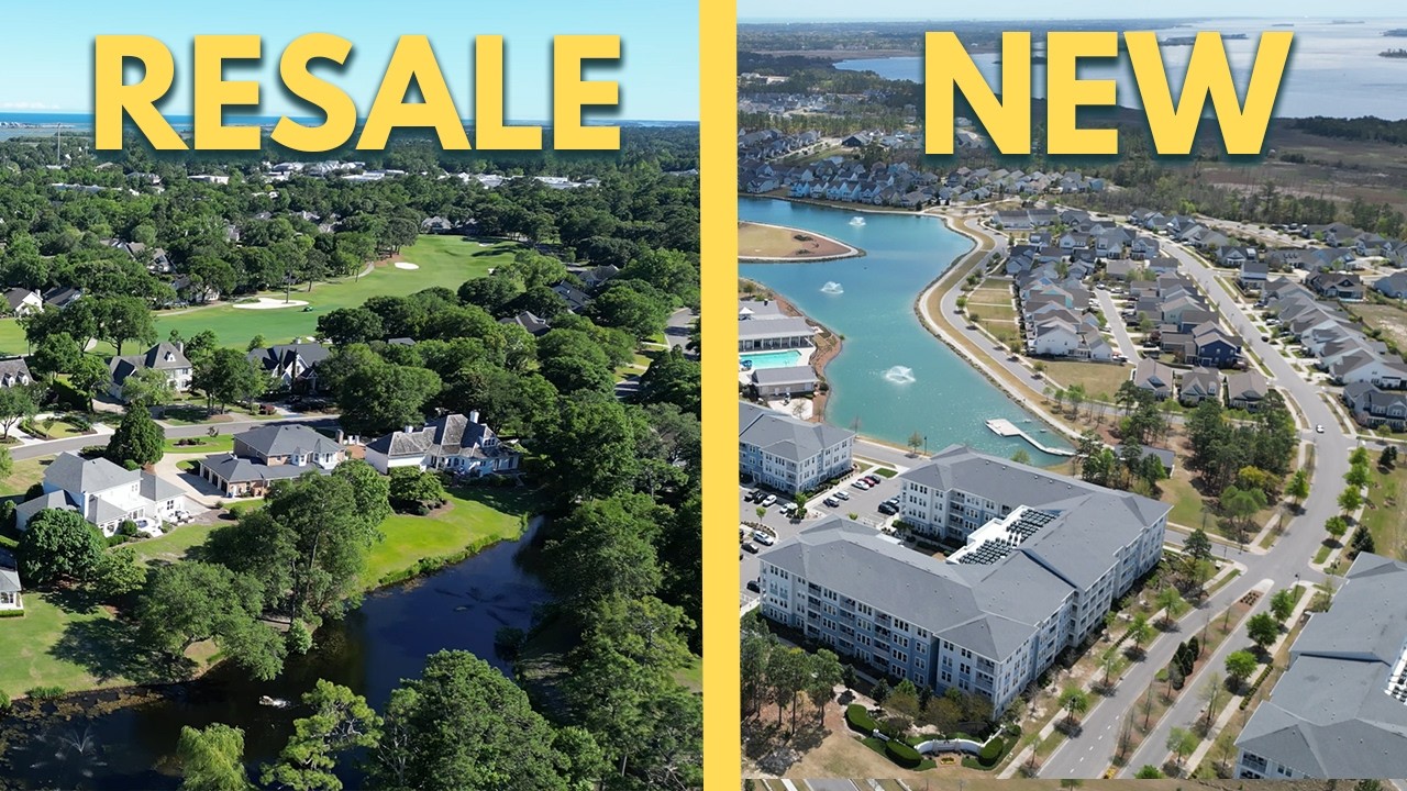 New Construction vs Resale Homes in Cape Fear NC | Wilmington NC Real Estate Guide