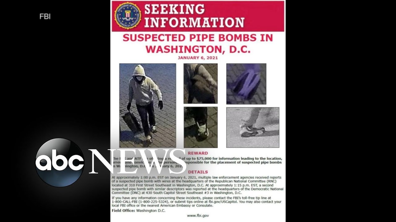 FBI increases reward to ,000 for suspect who placed pipe bombs at RNC, DNC | WNT