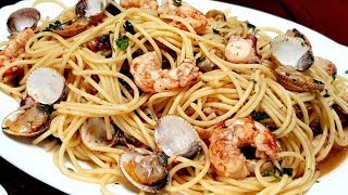 Espaguetis frutti di mare, UN SABOR ALUCINANTE y muy fáciles