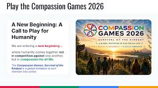 Play the Compassion Games 2026