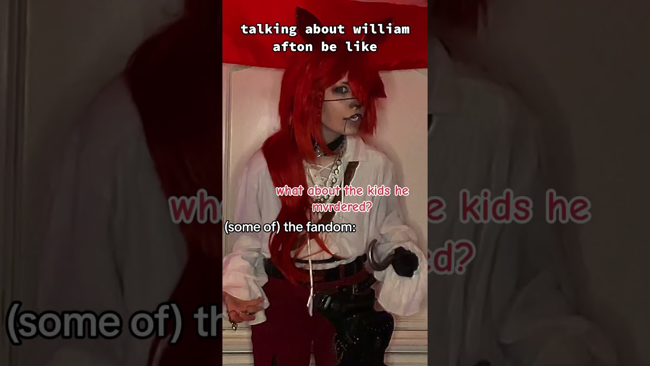 William Afton didn’t do anything wrong (real)