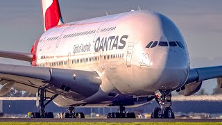 1 HR of EPIC PLANE SPOTTING | A380 B747 A350 B777 B787 A330 | Melbourne Airport