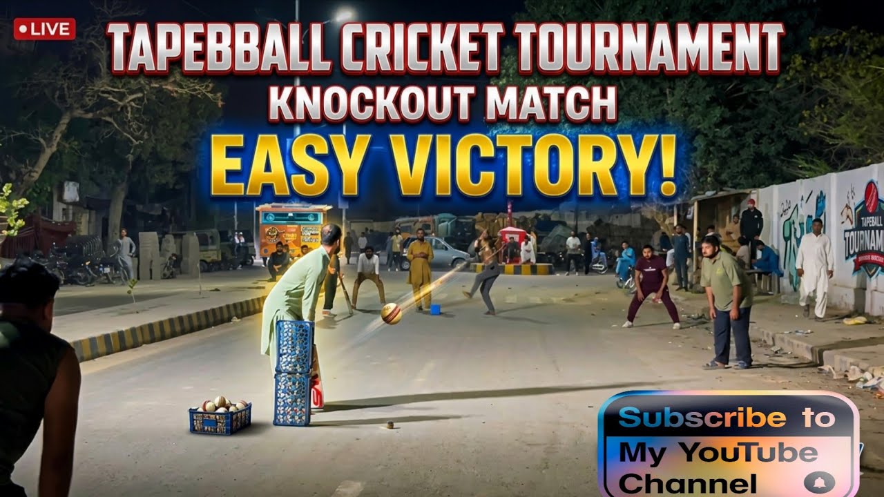 Knockout Stage | Ghafoor aur Hashim ki Zabardast batting 🔥 easy victory ✌️