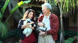 Clint Eastwood and Dina Eastwood support the SPCA for Monterey County.