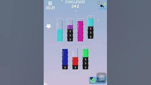 Water Color Game Challenge No 342