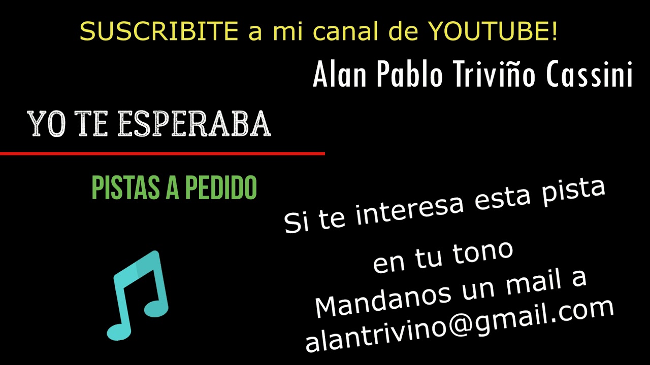 Descargar La Cancion Yo Te Esperaba