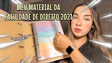 O que levar para a faculdade de Direito?