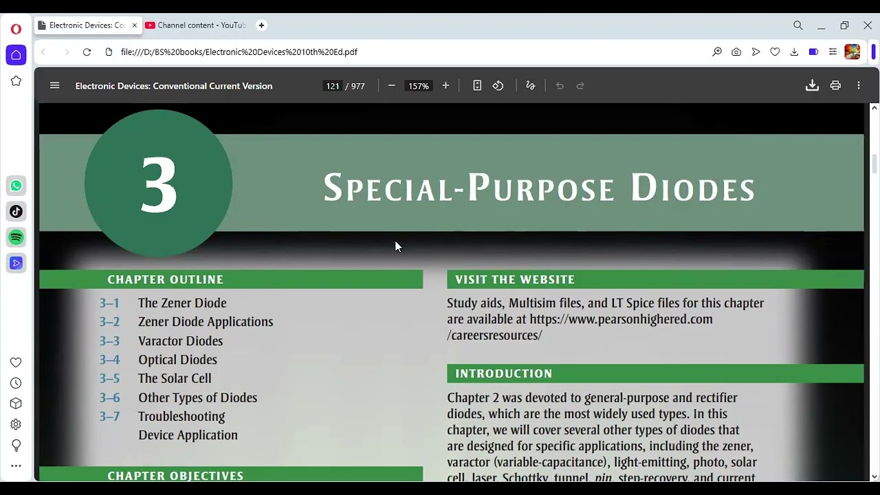 3.1 The Zener Diode & 3.2 Zener Diode Applications