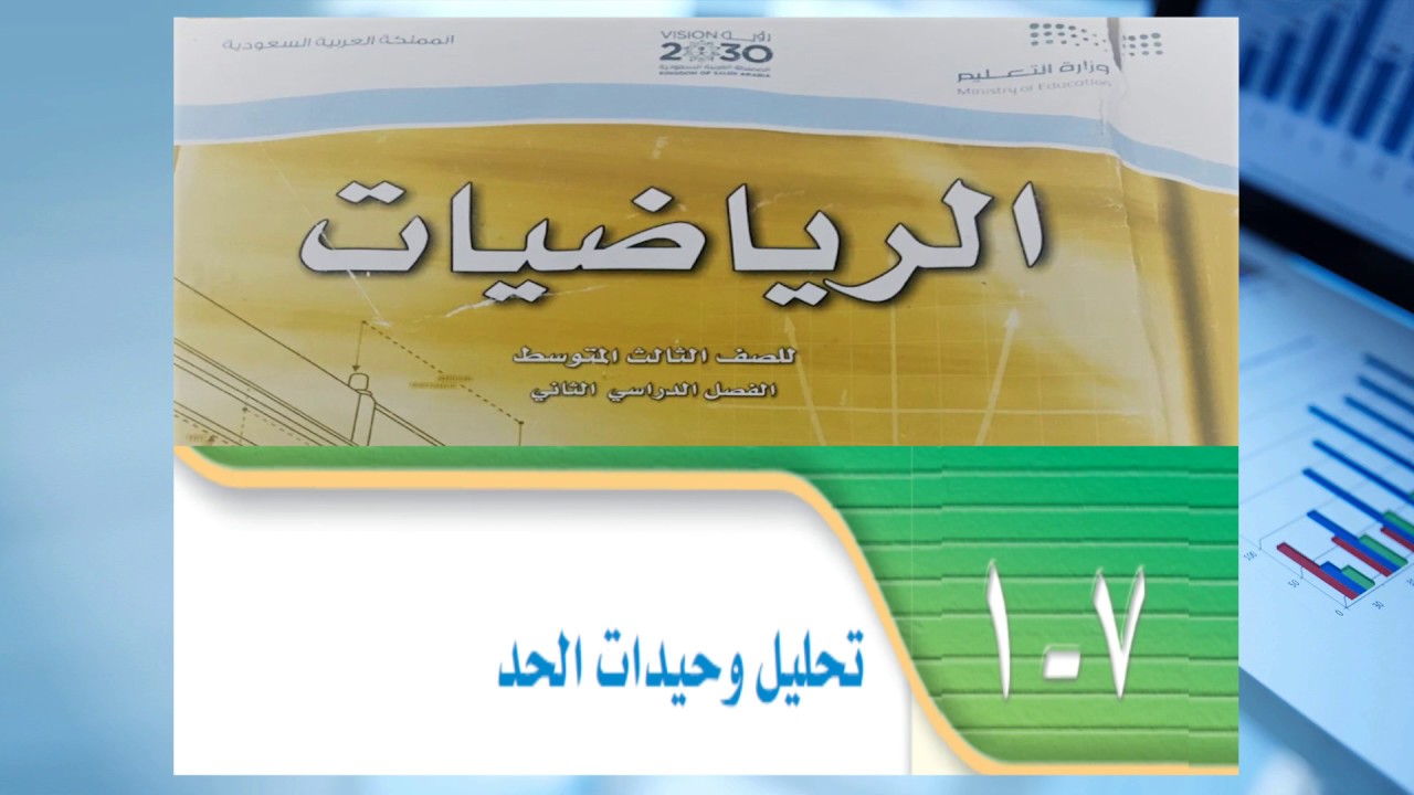 تحليل وحيدات الحد للصف الثالث متوسط الفصل الدراسي الثاني ــ مادة الرياضيات