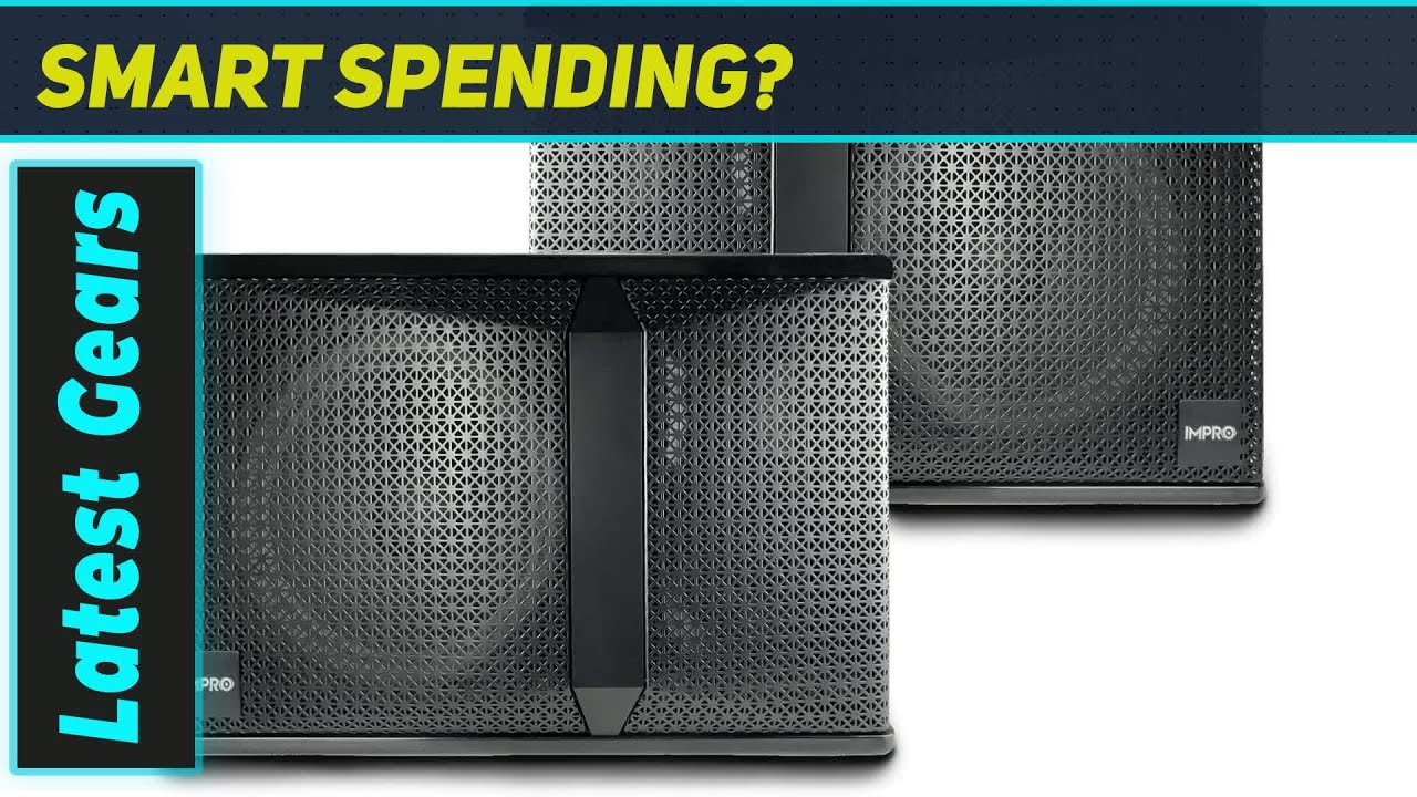 ImPro VS-1600K: Powerful 1600W Karaoke Vocal Speakers