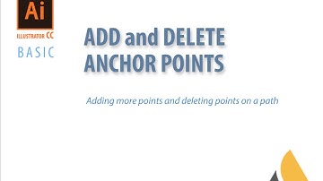 Adobe illustrator CC  — Adding and deleting anchor point