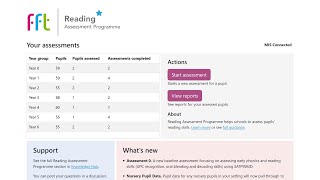 An Introduction to FFT's Reading Assessment Programme Efficient Reading Assessment With Fluency Tutor