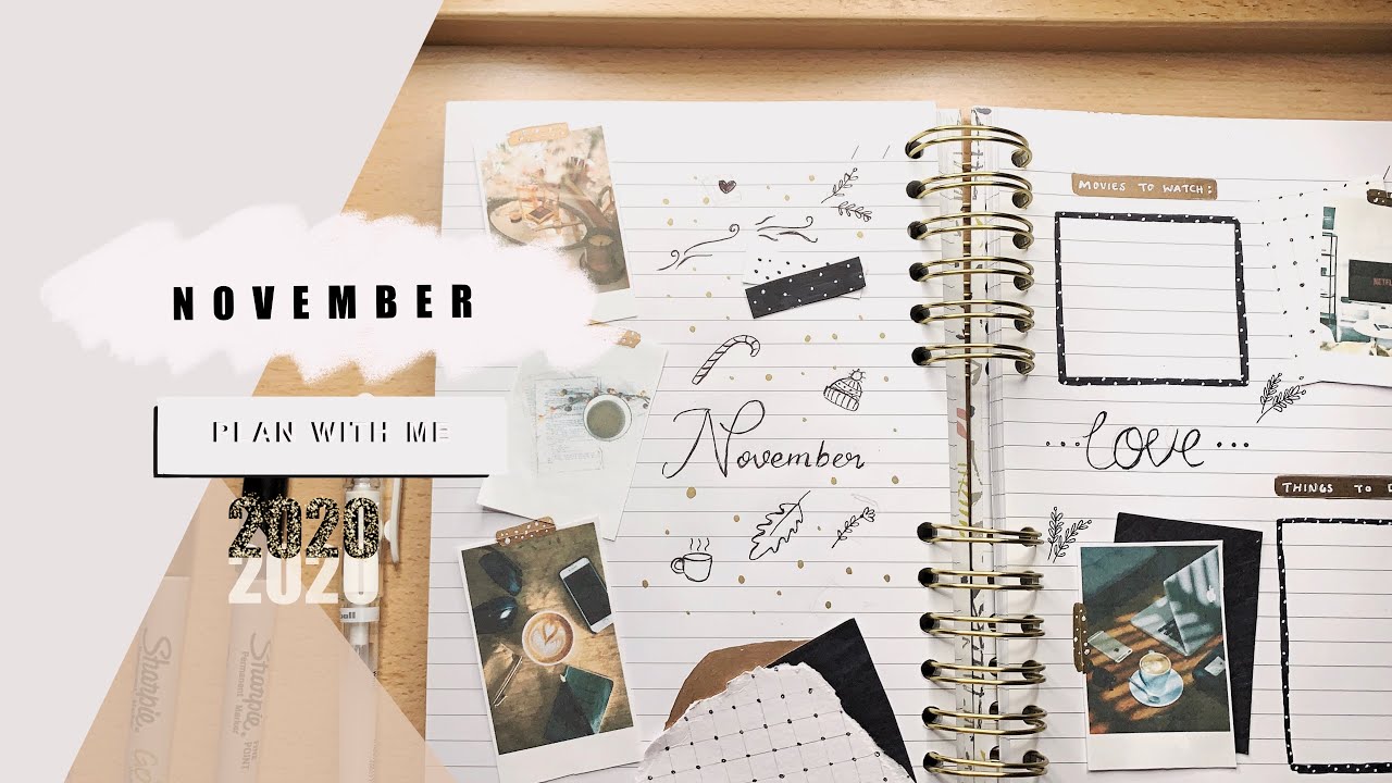 November 2020 Plan With Me | Bullet Journal Ideas