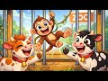 Tiny Baby Cow Zoo Adventures | Song for toddlers