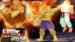 sagat Unleashed In Street Fighter Alpha 3 Max  Tas King Of Muay Thai