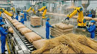 From Wheat to Flour: Secrets of a Modern Mill (Full Factory Tour) – How It’s Made 4K