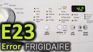 Bosch Dishwasher E15 Error Code Reset