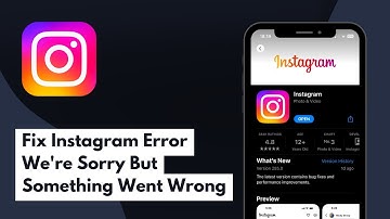 How To Fix Instagram Error We