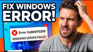 How To Fix Windows Update Error 0x800703f9