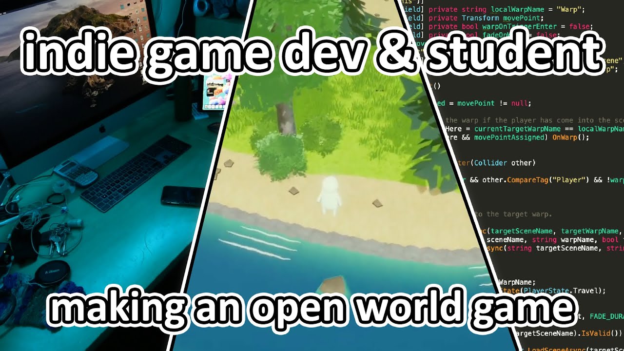 A Day in the Life of an Indie Game Developer and University Student 