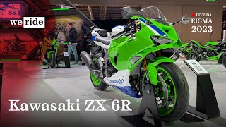 Kawasaki ZX-6R 2024 | LIVE da EICMA 2023