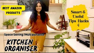 Best Affordable Kitchen Organisers|Space  Saving Organiser|smart Organiser For small kitchen