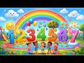 One Two Three Song 🎵 | Kids Happy Learning 😊| Learn Number 1 to 20 | Counting Song 1 to 20