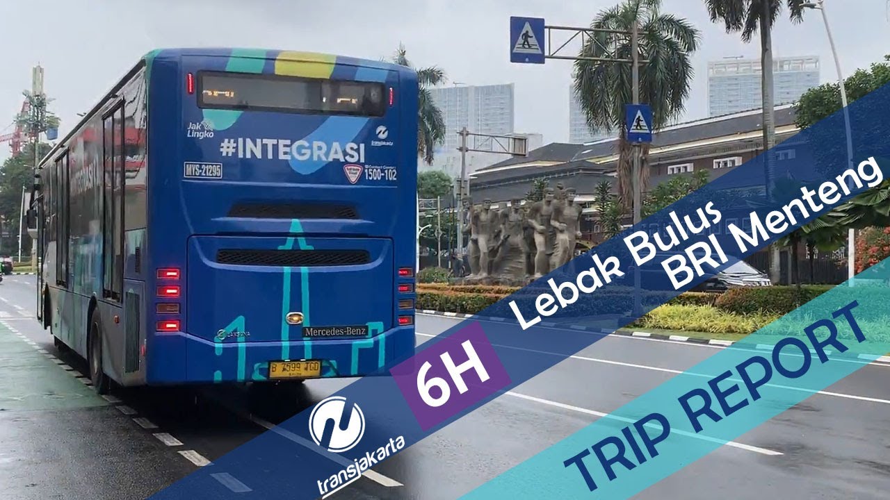 GOING FROM LEBAK BULUS TO TAMAN ISMAIL MARZUKI (TIM) | TransJakarta | 6H. Lebak Bulus to BRI Menteng