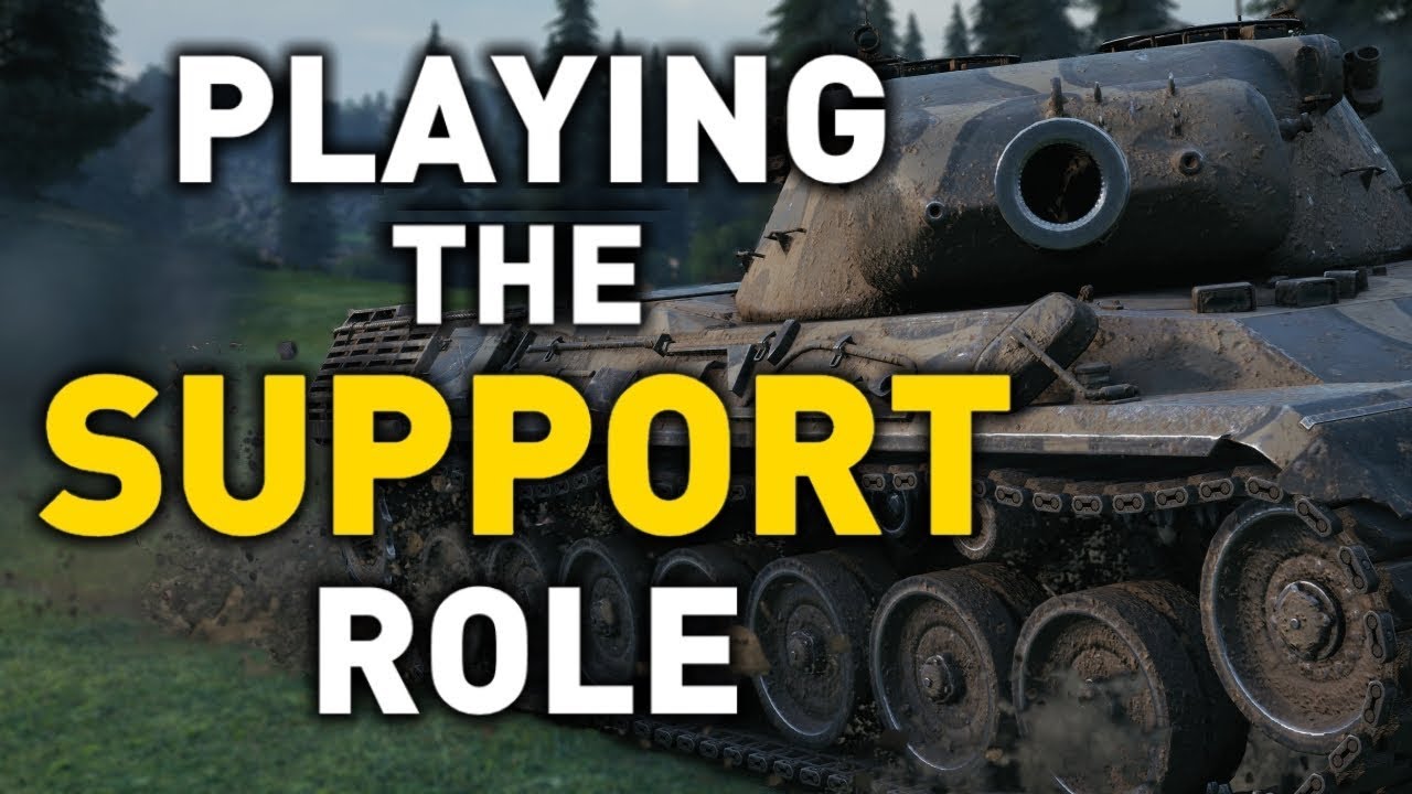 Playing the Support Role in World of Tanks! 