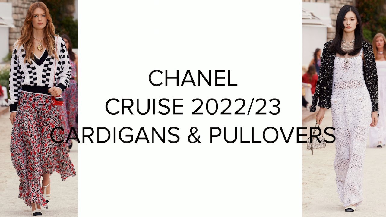 CHANEL CRUISE 2022/23 COLLECTION 💖 CHANEL CARDIGANS & PULLOVERS