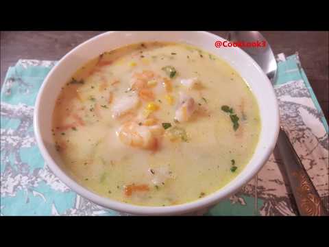 Vidéo: Soupe Crémeuse Au Saumon