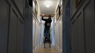 15 second hallway makeover #shorts #homerenovation